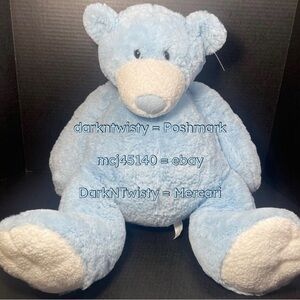 VERY RARE VHTF BNWT Mary Meyer Huge Blue Teddy Bear ITS A BOY!